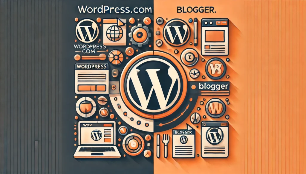 wordpress vs bloggger